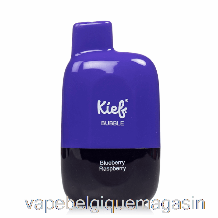 Vape Juice Xtra Kief Bubble 6500 Jetable Myrtille Framboise